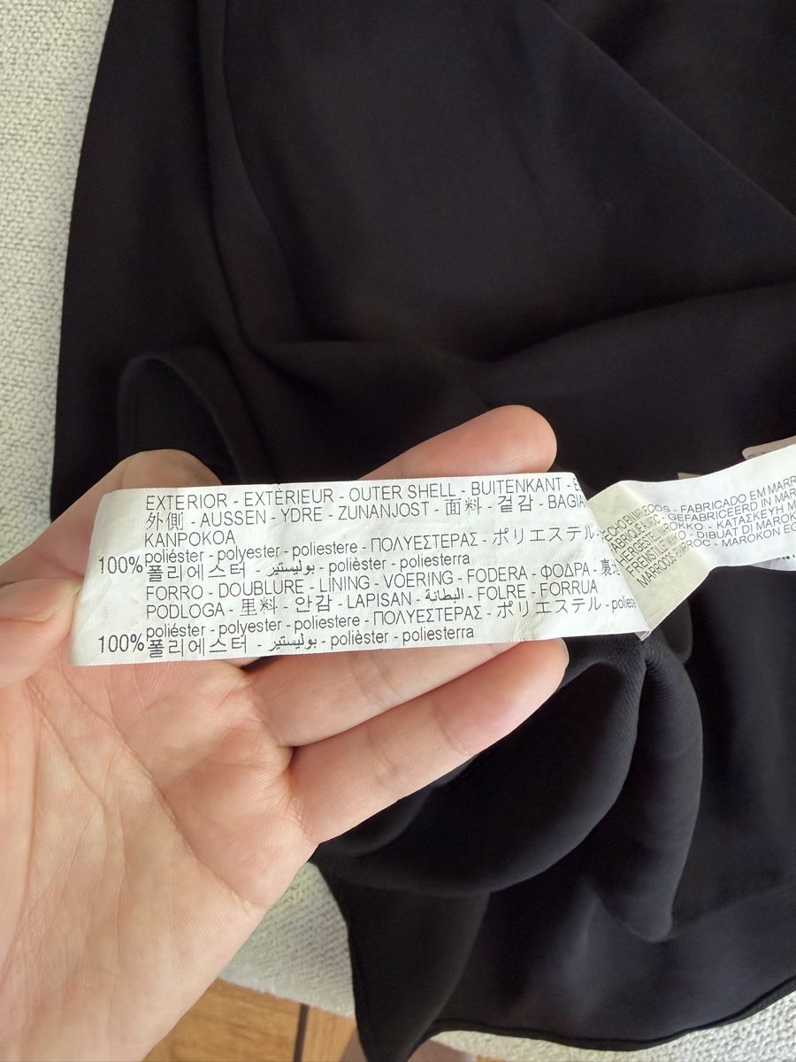 Zara Vestiti: BLACK ZARA BUTTON-UP DRESS – Usato da Zürich venduto da dor_9l9g 4