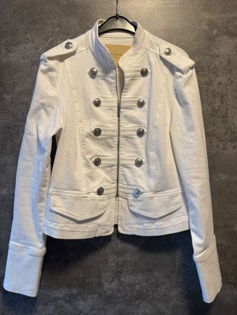 Stradivarius denimjacke  weiss Gr.M MJ Style🚨🚨🚨