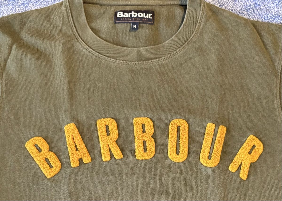 Barbour Pullover & Sweatshirts: BARBOUR Pullover olivgrün Grösse M – Gebraucht aus Zürich von nadin.nadin2 1
