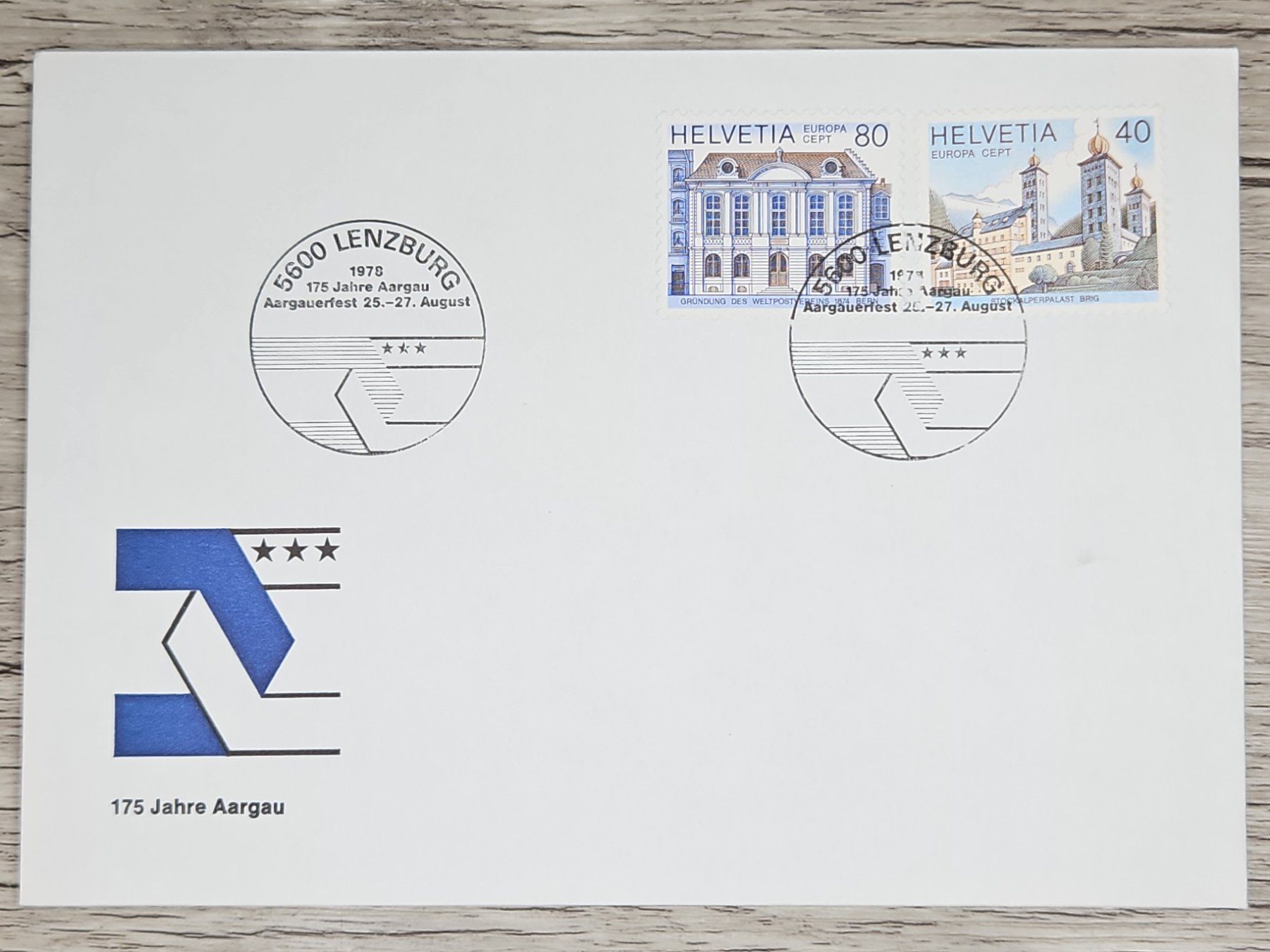 Tutti i francobolli: CL02 Enveloppe + Timbre Suisse 1978 – Usato da Cousset venduto da Patrick_Collections
