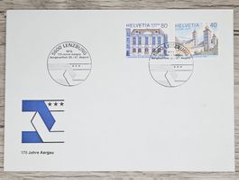 CL02 Enveloppe + Timbre Suisse 1978