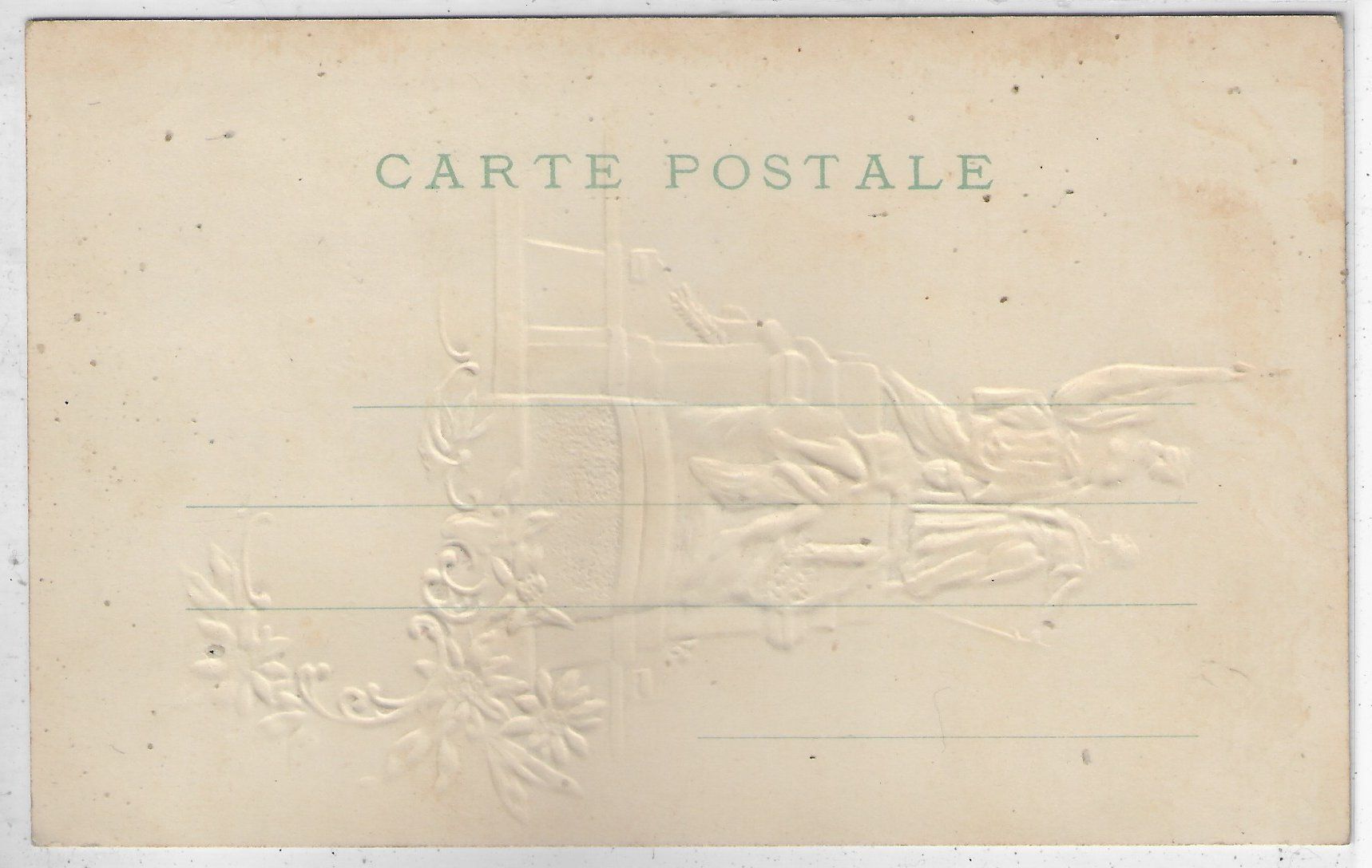 Cartoline postali: Monument de la Republique a Neuchatel - Präge-Litho – Usato da Ettingen venduto da Kartenplanet 1