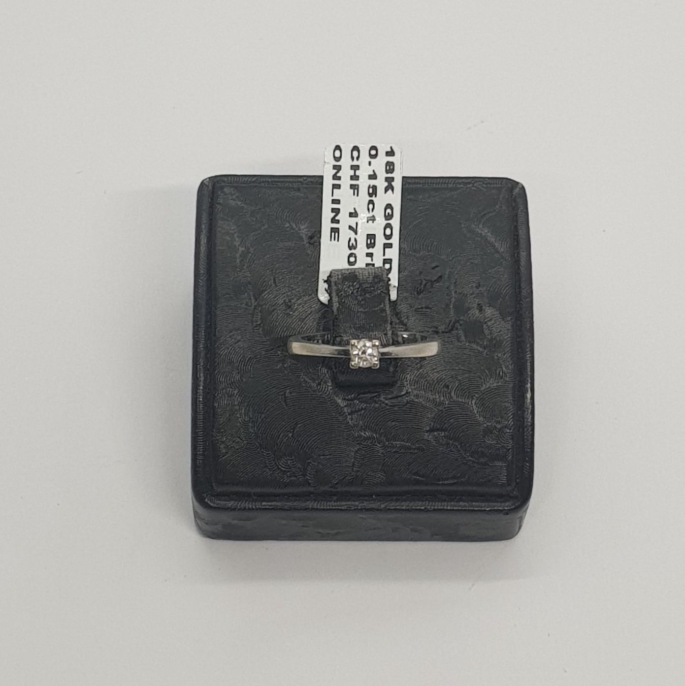 Anelli: Echt 18K Gold - Diamant Ring – Usato da Luzern venduto da Luzern-Goldhaus