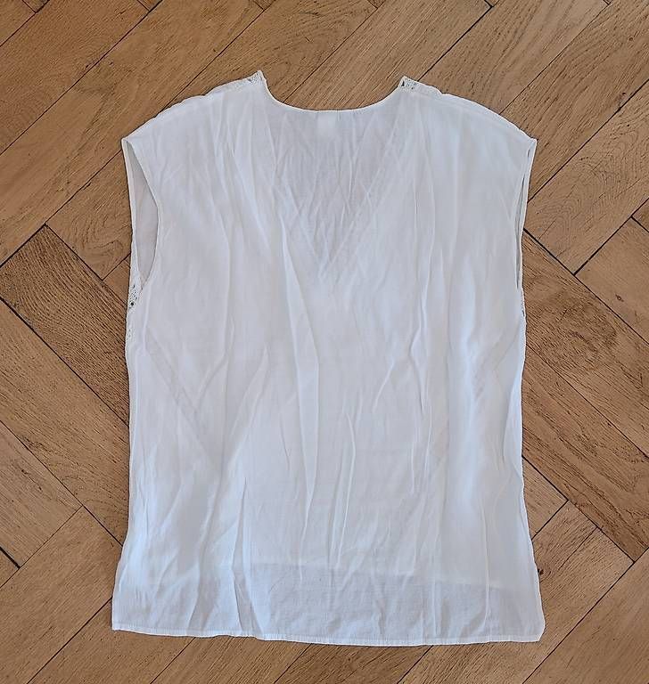 T-shirt: Weisses T-Shirt 44 H&M – Usato da Bern venduto da jud_7ct5 1