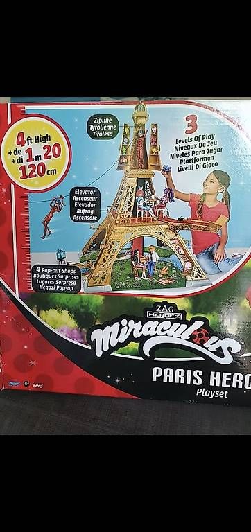 Giocattoli: Miraculous Eifelturm – Usato da Zürich venduto da cha_bfl5 4