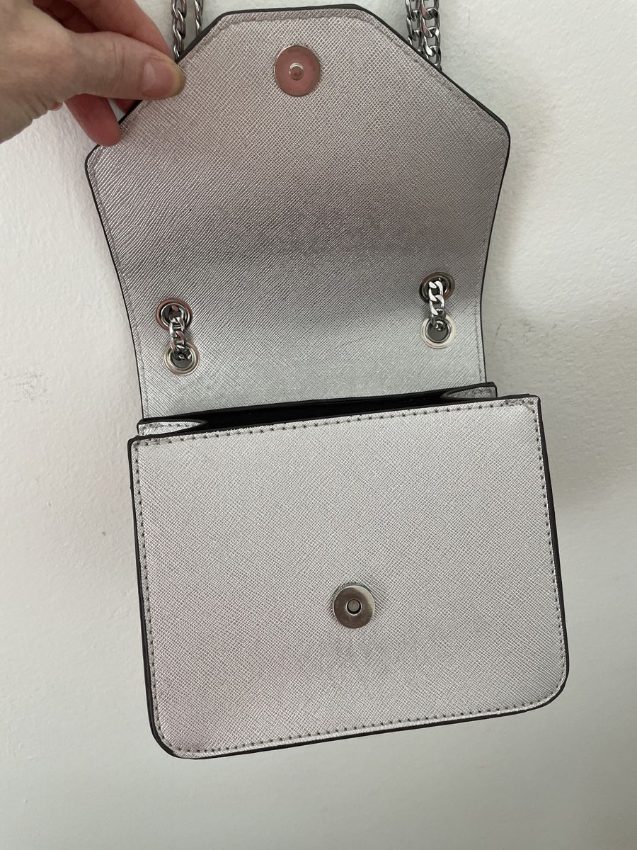 Borse da donna: Borsetta elegante argentata con strass – Usato da Bellinzona venduto da remarema 4