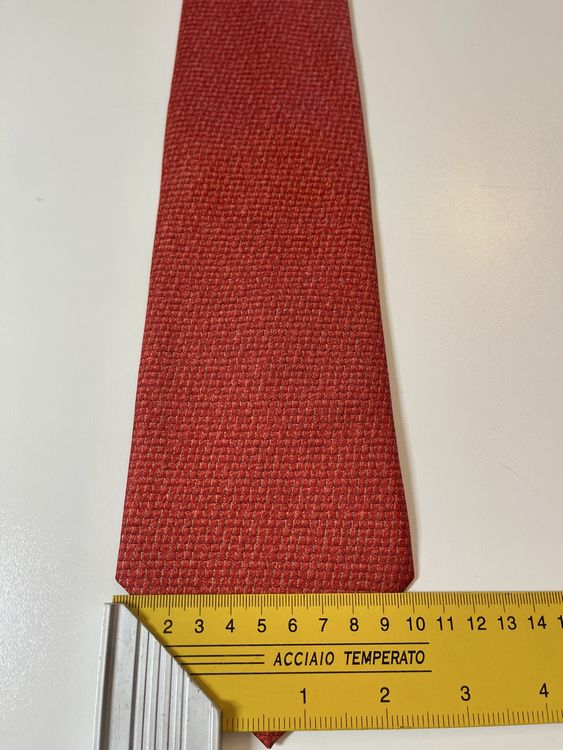 Elegante LANVIN Paris 🇫🇷 Krawatte rot 100% Seide - NEU | Kaufen auf Ricardo