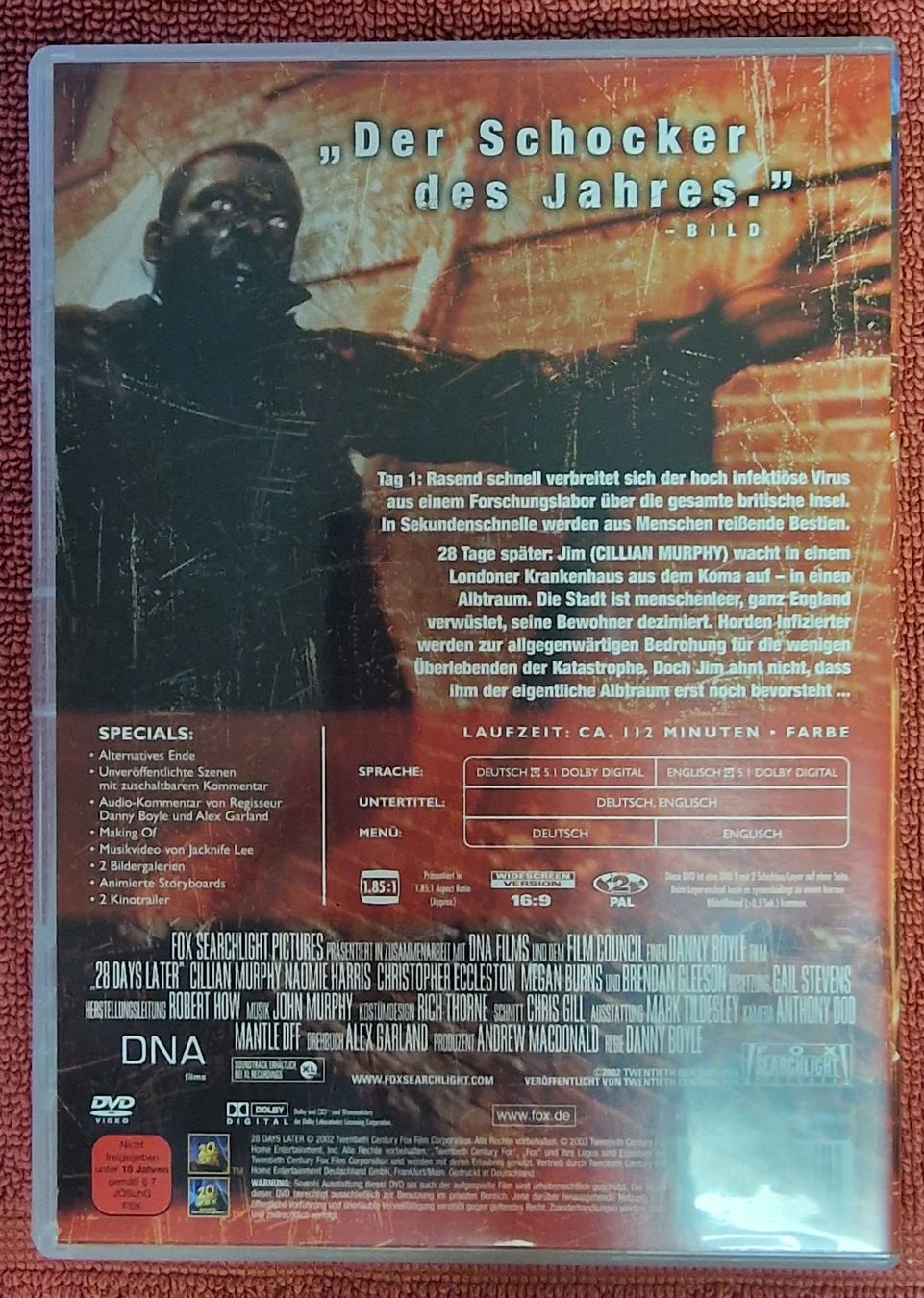 Tutti i DVDs: 28 Days Later DVD – Usato da Basel venduto da phi_8xhm 1