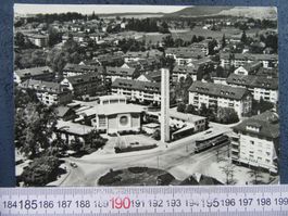 BERN BRUDERKLAUSENKIRCHE FLIEGERAUFNAHME AERO-FOTO 1966