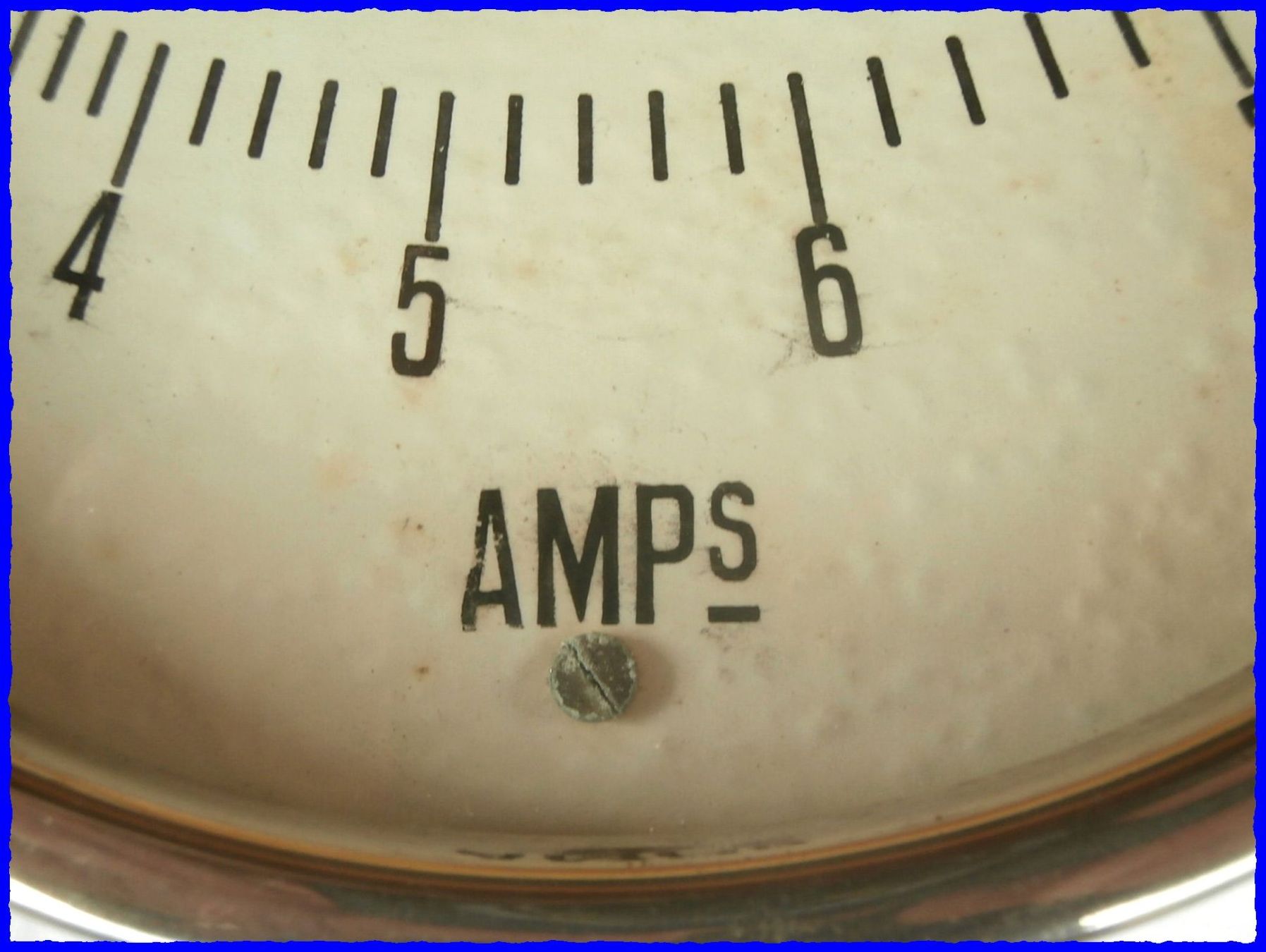 Messen: Ampèremeter 8 A - Durchmesser: 16.5 cm – Gebraucht aus Worblaufen von Re_mo81 2