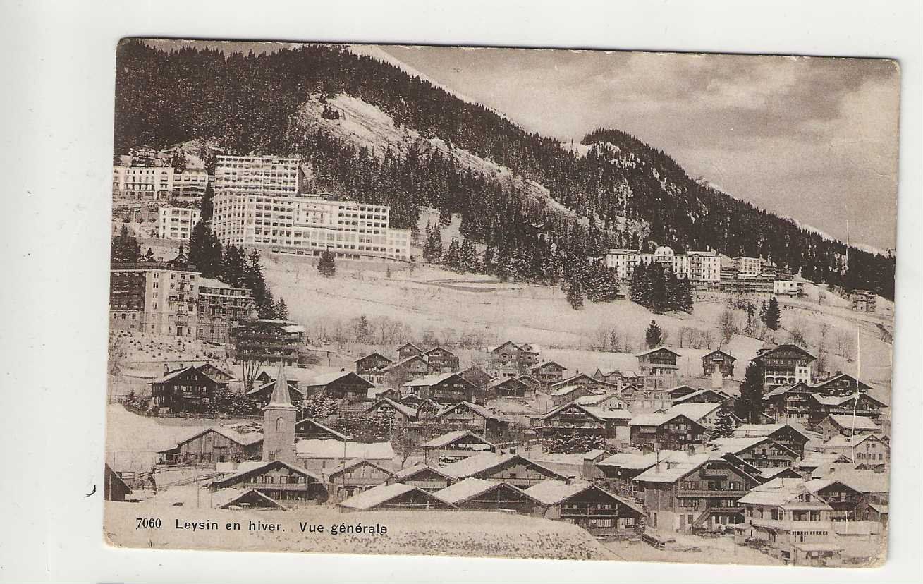 Cartoline postali: Leysin, ca 1915 – Usato da Spiez venduto da Niesen20