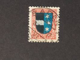 Baden, Zentrumstempel auf PJ Nr. 39