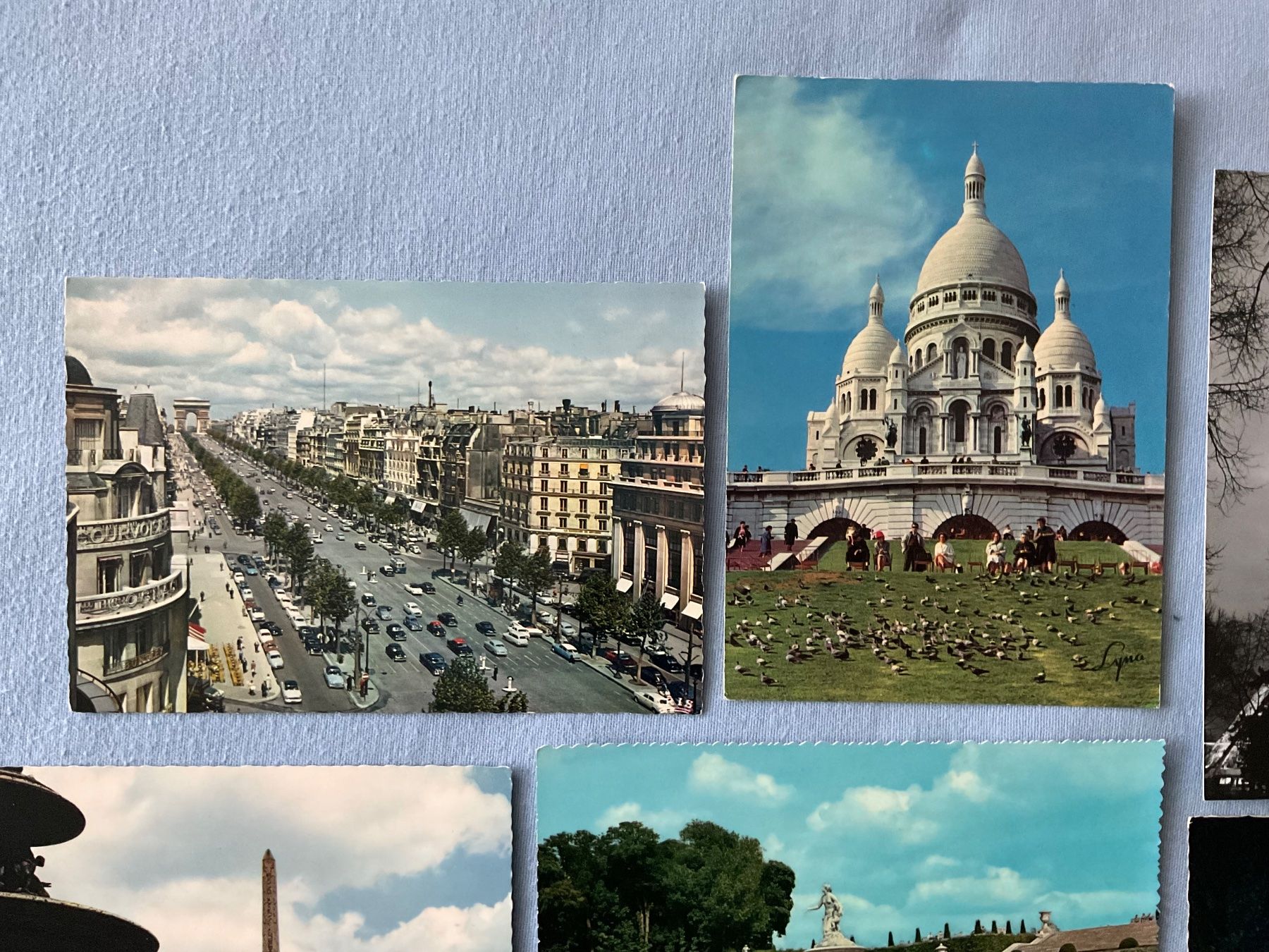 Cartoline postali: 14 AK ungelaufene Ansichtskarten Paris/Versailles – Usato da Zürich venduto da Tolima194 1
