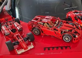 2 x Lego Ferrari Grossmodelle