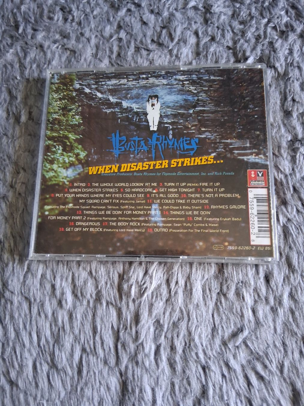 CD: BUSTA RHYMES     WHEN DISASTER STRIKES......         CD – Usato da Wetzikon ZH venduto da Ramones01 1