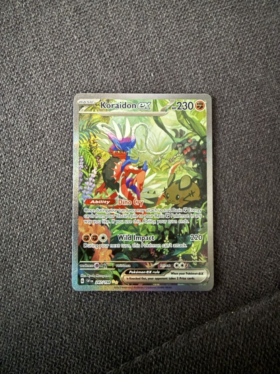 Pokémon Carte collezionabili: Koraidon 247/198 SIR – Nuovo (secondo la descrizione) da Kriens venduto da YannikB7