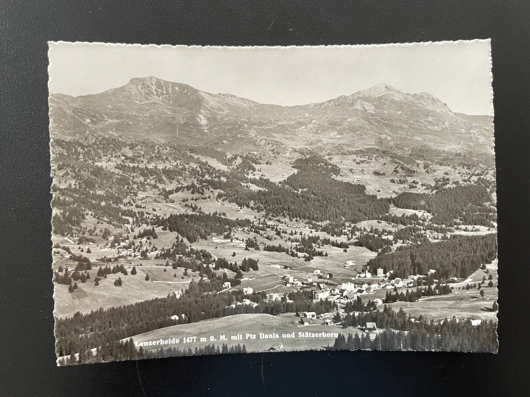 Cartoline postali: AK GR Lenzerheide mit Piz Danis und Stäzerhorn – Usato da Thal venduto da Danny82