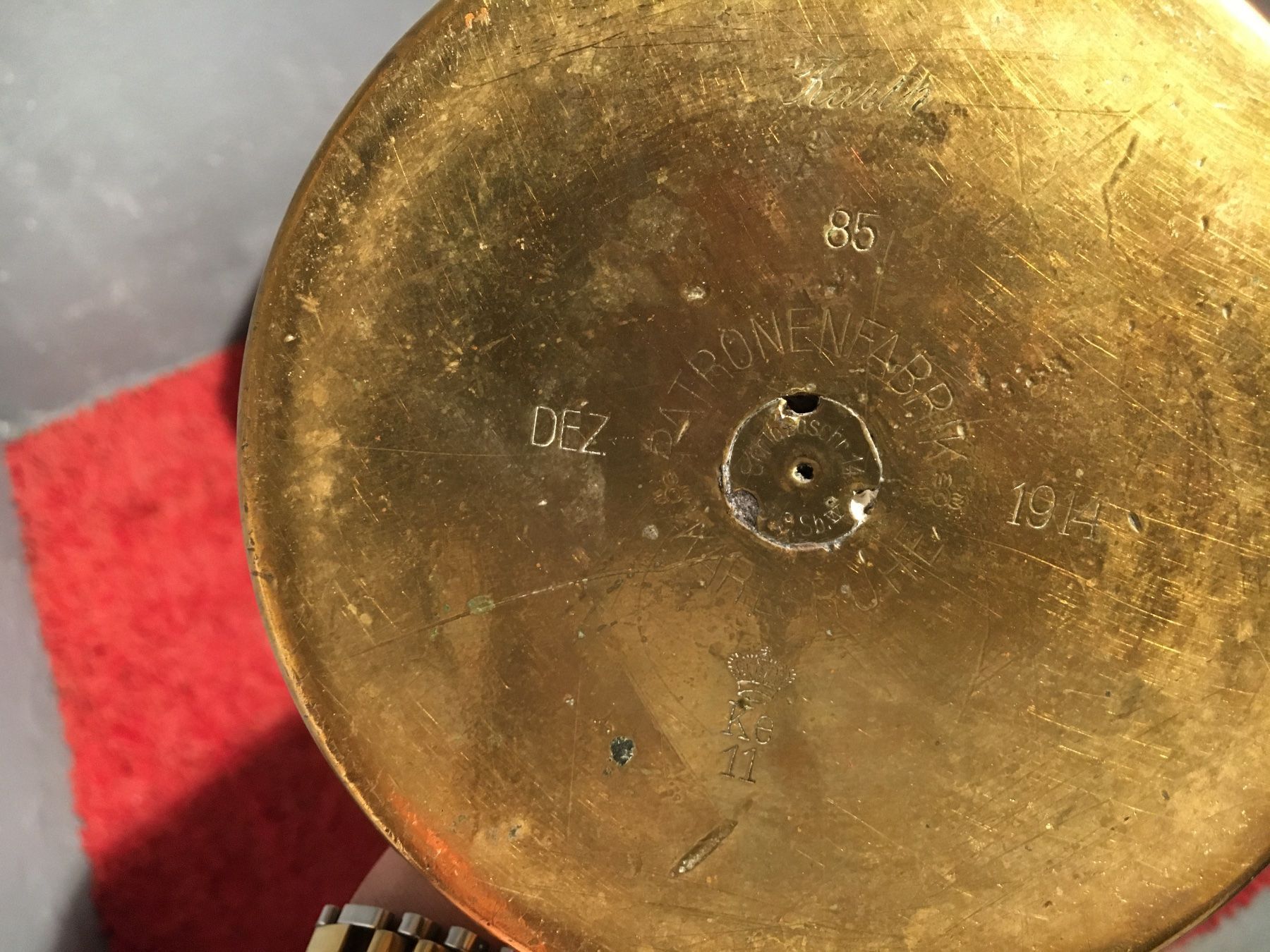 Lampade: Jolie lampe douille obus 1914 – Usato da Vernier venduto da Leandro055 7