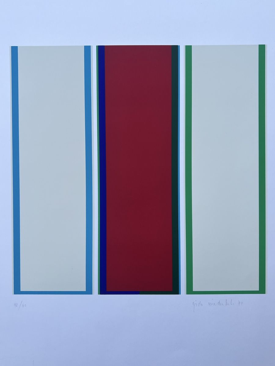 Grafiken & Lithographien: Gido Widerkehr Original- Serigraphie handsigniert – Gebraucht aus Adliswil von bilderboerse-zuerich 1