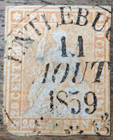 Strubel 25D mit Entlebuch Zierkreisstempel Kat. 280.- 