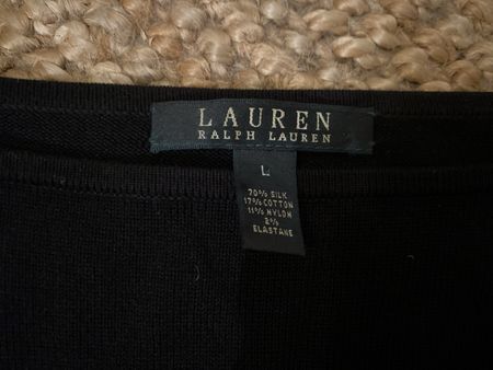 Ralph Lauren Kleid Gr L Seide