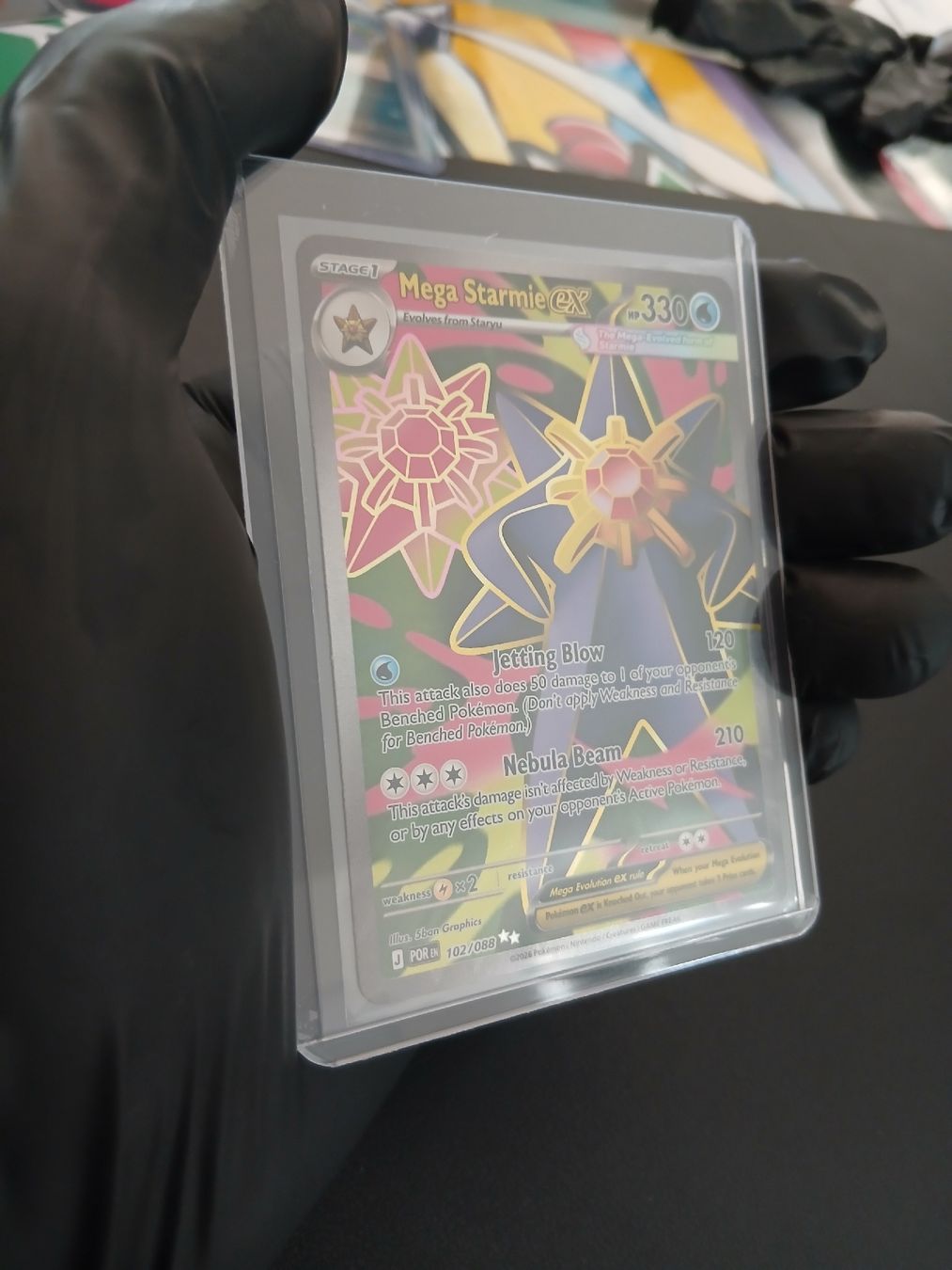 Pokémon Carte collezionabili: Perfect Order Mega Starmie ex Pokémon Englisch – Nuovo (secondo la descrizione) da Regensdorf venduto da Baba_Basar 4