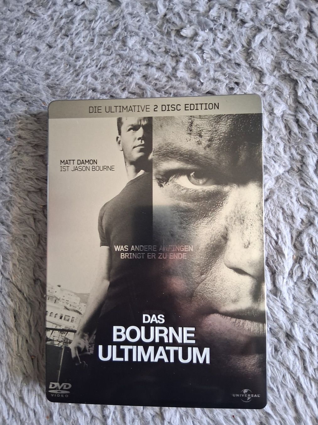 Tutti i DVDs: DAS BOURNE ULTIMATUM     STEELCASE    DVD – Usato da Wetzikon ZH venduto da Ramones01
