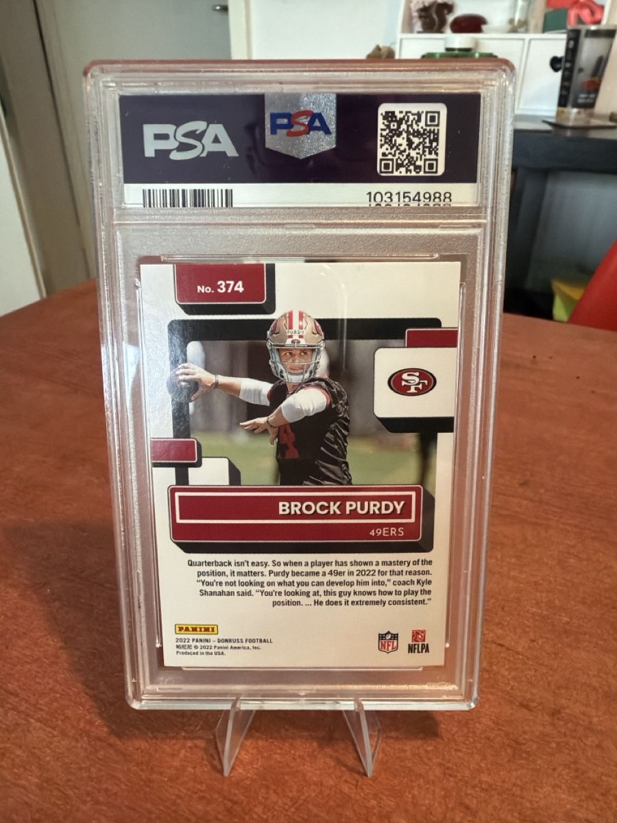NFL Carte collezionabili: NFL - Brock Purdy - PSA8 – Usato da Bern venduto da sam_25hm 1