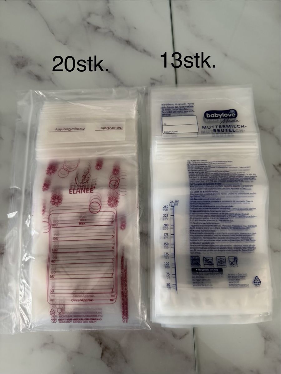 Recipients et similaires: 20+13 Muttermilchbeutel neu – D'occasion à Matzingen par slnysntrk