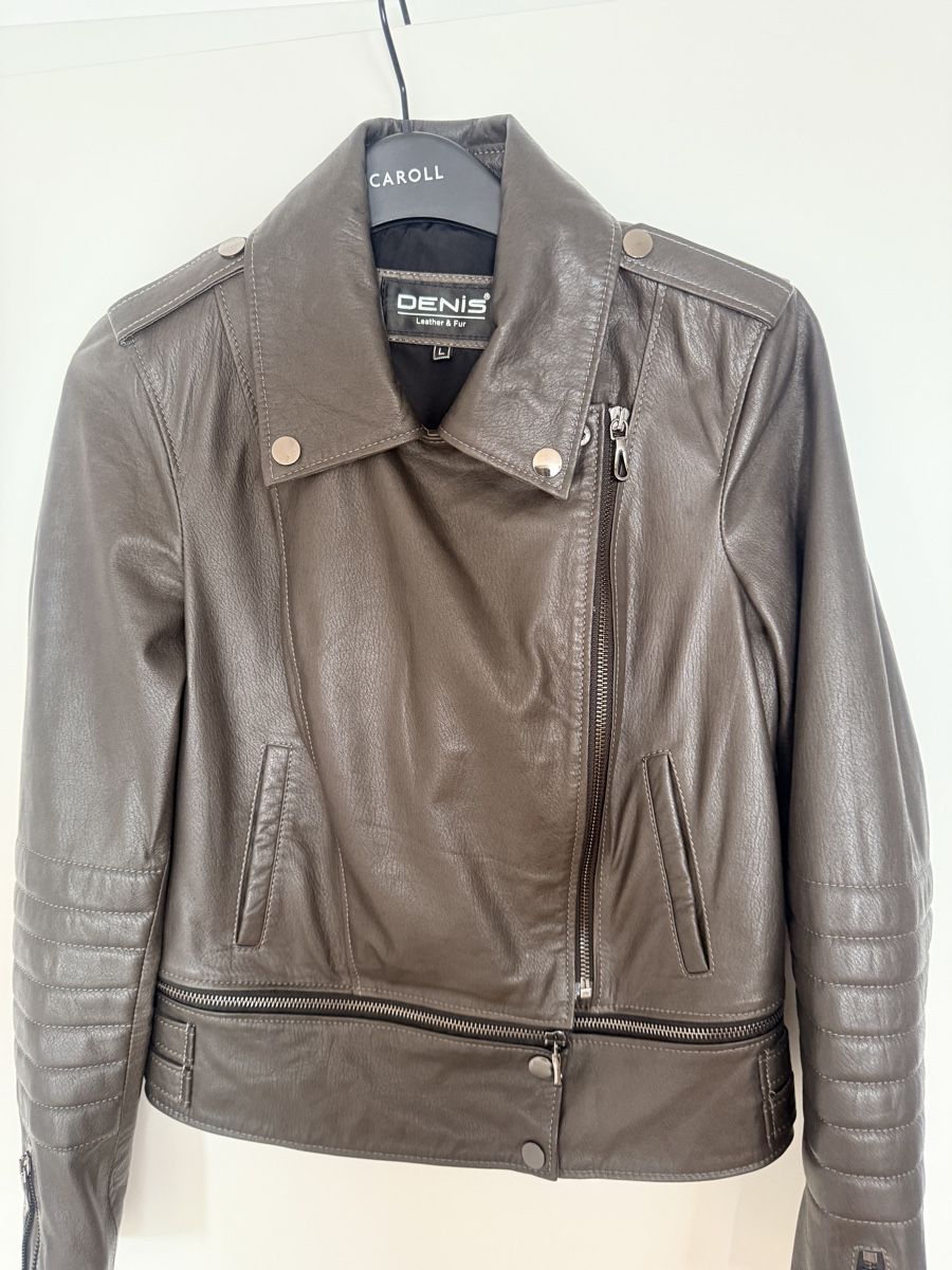 Giacche: Stylish Leather Jacket - Size S - brown like new – Nuovo (secondo la descrizione) da Altendorf venduto da Alovely 3