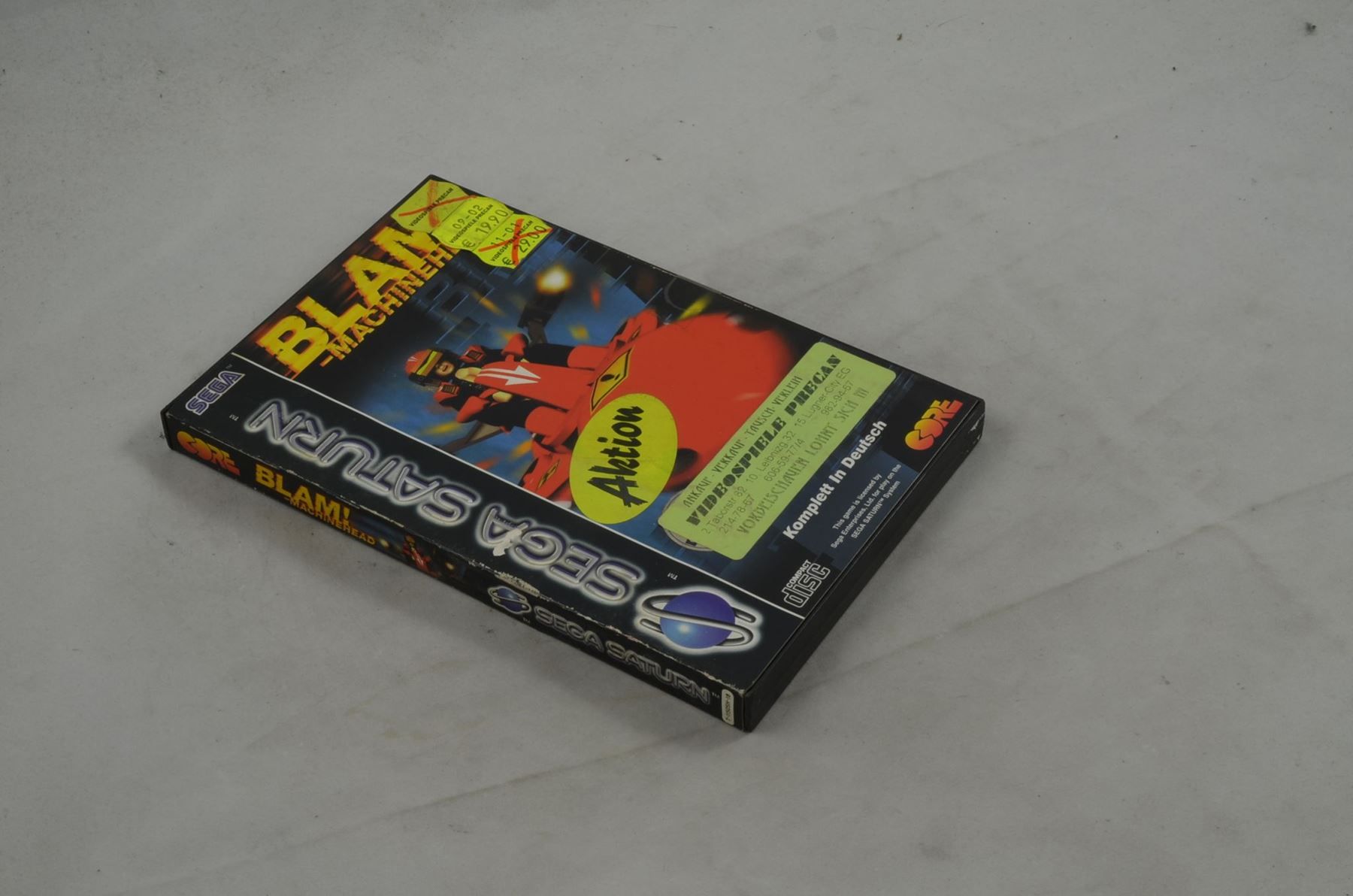 Giochi: Blam Machinehead Sega Saturn Spiel CIB – Usato da Buchs AG venduto da SellAndBuyX 3