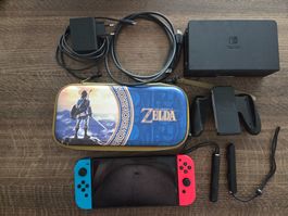 Nintendo Switch 1 mit Zubehör