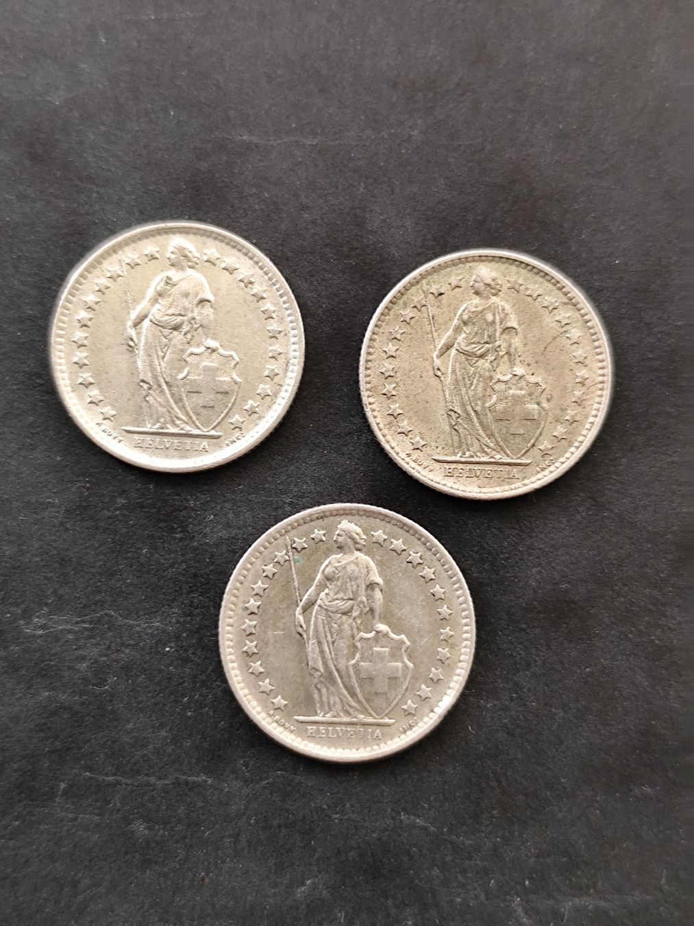 Tutti le monete: 50rappen silber 3x 1962 – Usato da minusio venduto da bierbrauer 1