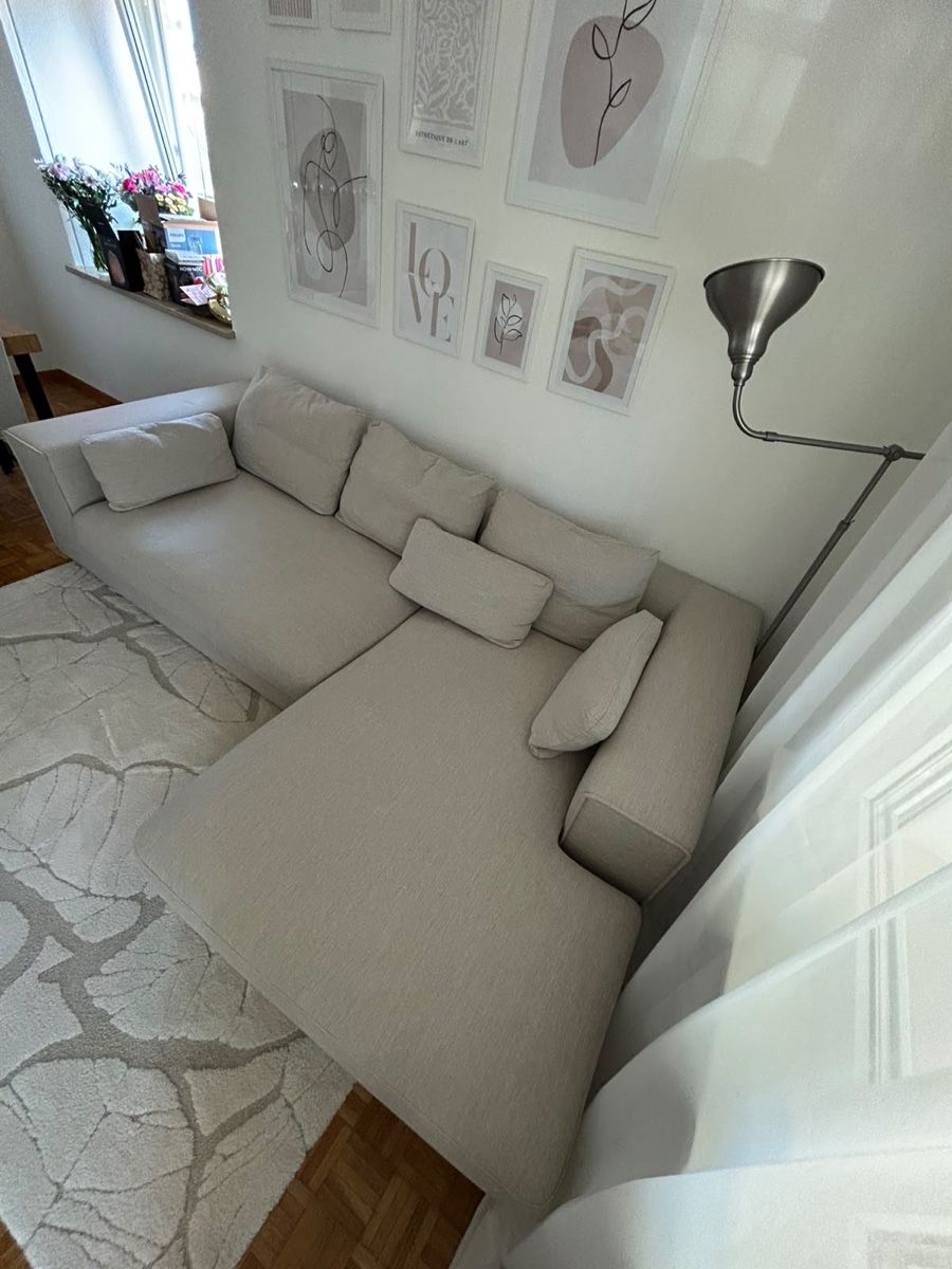 Sofas: Ecksofa von Pfister hellbeige Stoff – Neuf (Voir description) à Zürich par sa__b2j8 3