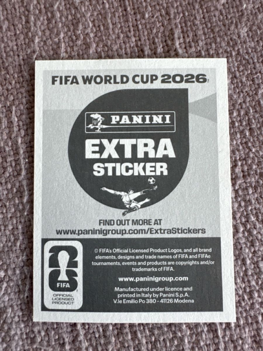 Panini Carte collezionabili: WM 2026 Panini extra Sticker Jude Bellingham Bronze – Nuovo (secondo la descrizione) da Zürich venduto da Stg7 2