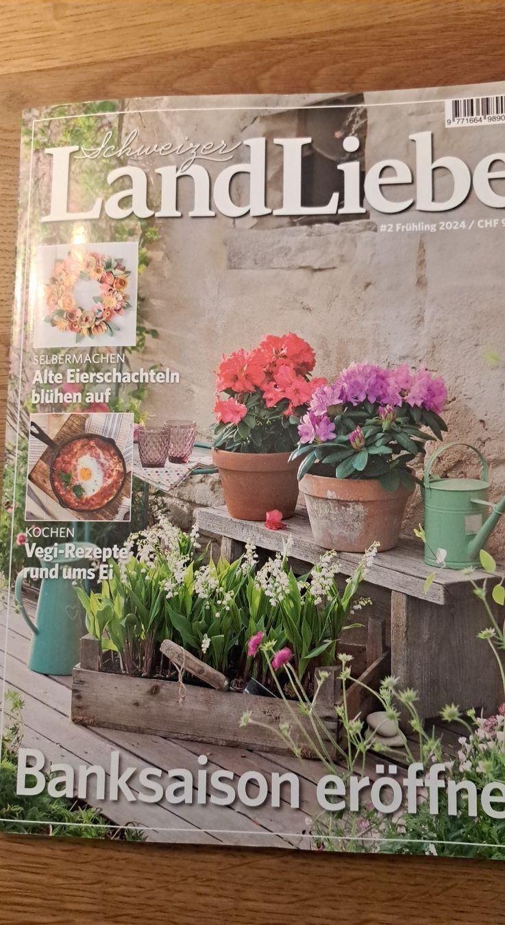 Riviste & Magazine: Schweizer LandLiebe Frühling 2024 – Usato da Oetwil am See venduto da Barclay64