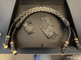 VIABLUE NF-S6 Silver XLR Kabel 70cm 1 Paar 