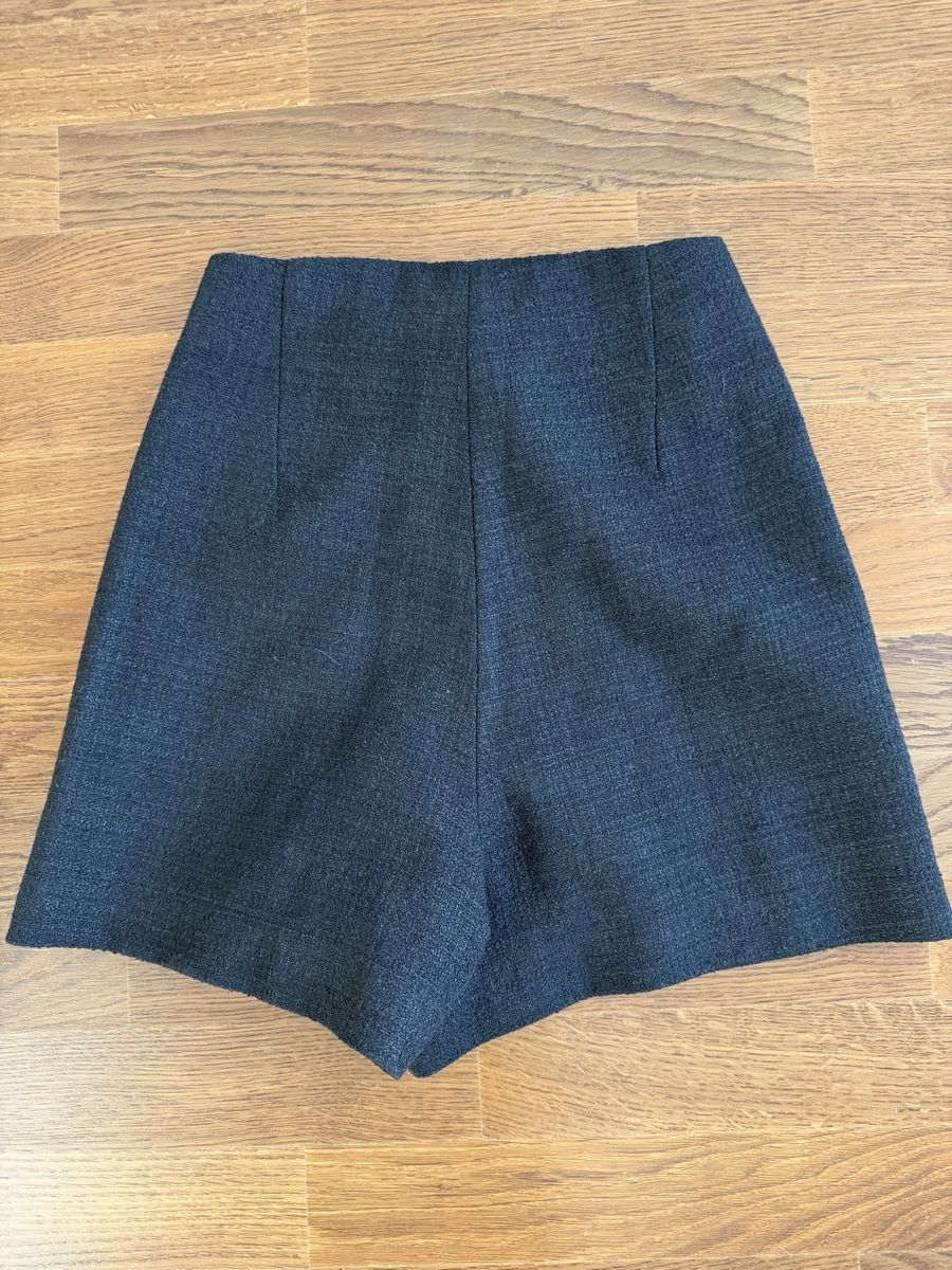 Sandro Pantaloni: Sandro Paris Cadaques Tweed-Shorts – Nuovo (secondo la descrizione) da Zug venduto da miami88mami 2