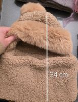 Teddyfell Mütze mit Bommel - Winter Warm Kopfbedeckung