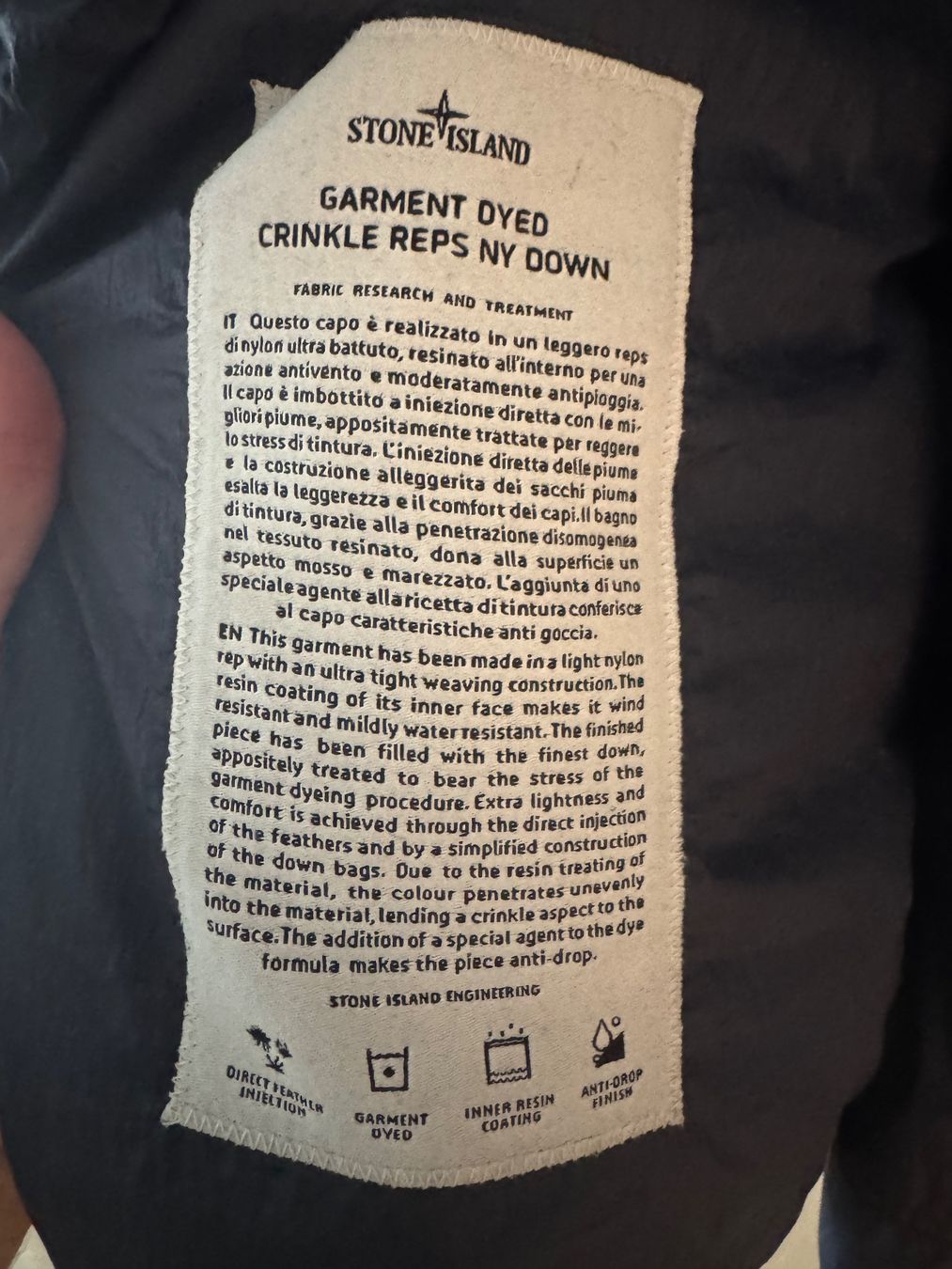 Gilet & Giacche: Stone Island Daunengilet Gr. L – Usato da Wädenswil venduto da Sneakerio 2