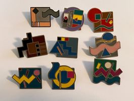 9 Pin geometrische Figuren