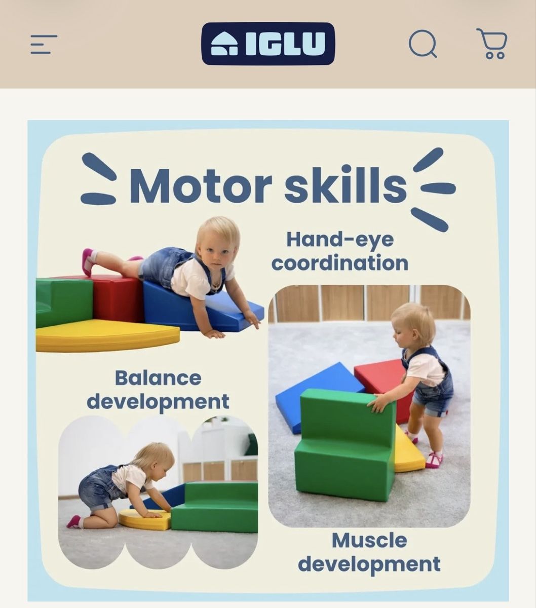 Jouets: Softplay—Bausteine, IGLU – D'occasion à Zürich par Lunaha 2