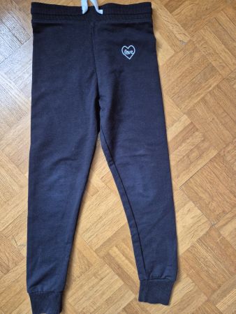 Schwarze Mädchen Jogginghose, Gr. 116