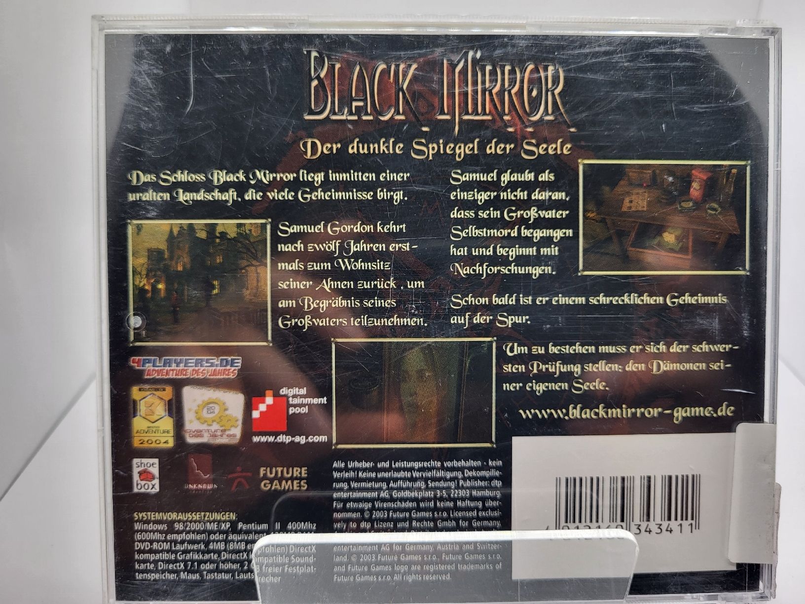 Giochi: Black Mirror PC CD-ROM - Vintage Deutch – Usato da Conthey venduto da Th3gr4yf0x 1