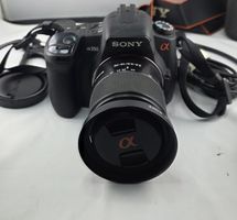 Sony Alpha 350 DSLR Kamera mit 2 Objektiven, Tasche Zubehör