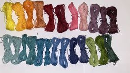 DIY Schmuckset: Knüpfgarn und Messingperlen