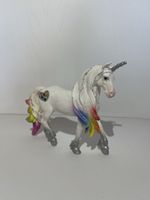 Schleich Einhorn weiss mit Glitzer gebrauchter Zustand