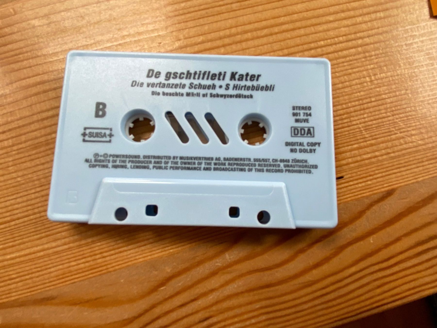Kompaktkassetten: Kassette - De gschtifleti Kater – Gebraucht aus St.Gallen von kingsamas 5