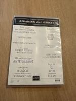 Stampin up Stempelset “Gedanken und Grüsse”