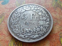 5 Fr. 1874 B.